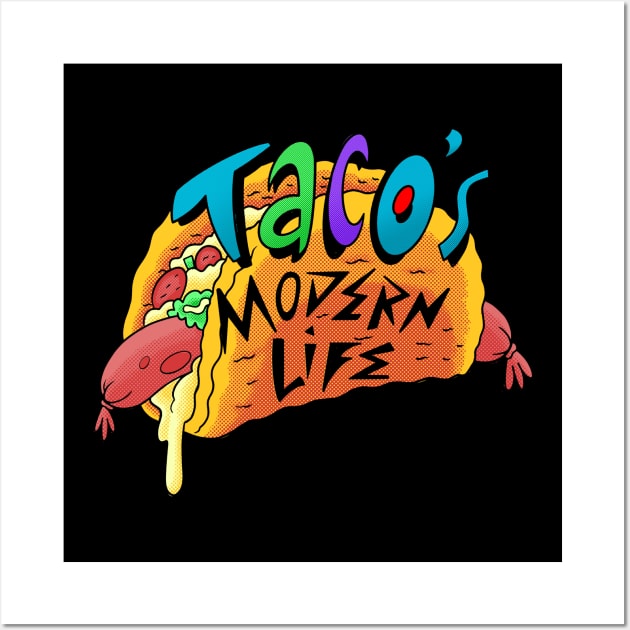 Taco's Modern Life Wall Art by GiMETZCO!